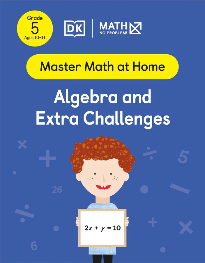 Math - No Problem! Algebra and Extra Challenges, Grade 5 Ages 10-11-Education-買書書 BuyBookBook