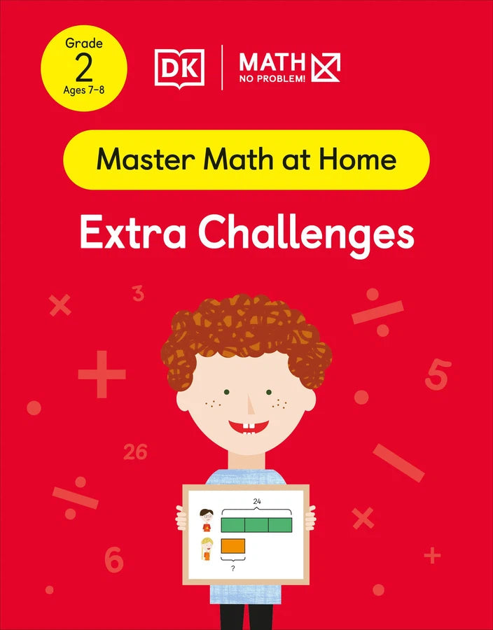 Math - No Problem! Extra Challenges, Grade 2 Ages 7-8-Education-買書書 BuyBookBook