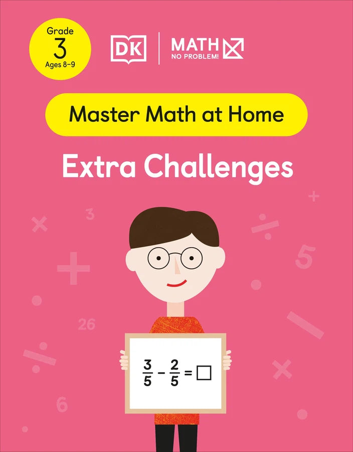 Math - No Problem! Extra Challenges, Grade 3 Ages 8-9-Education-買書書 BuyBookBook