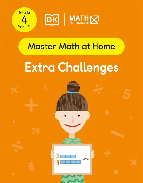 Math - No Problem! Extra Challenges, Grade 4 Ages 9-10-Education-買書書 BuyBookBook