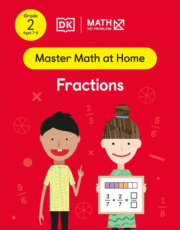 Math - No Problem! Fractions, Grade 2 Ages 7-8-Education-買書書 BuyBookBook