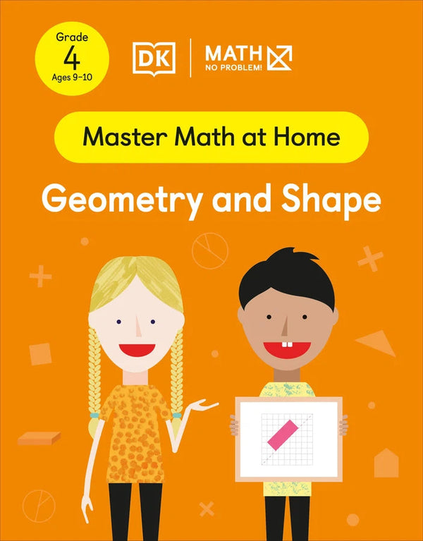 Math - No Problem! Geometry and Shape, Grade 4 Ages 9-10-Education-買書書 BuyBookBook