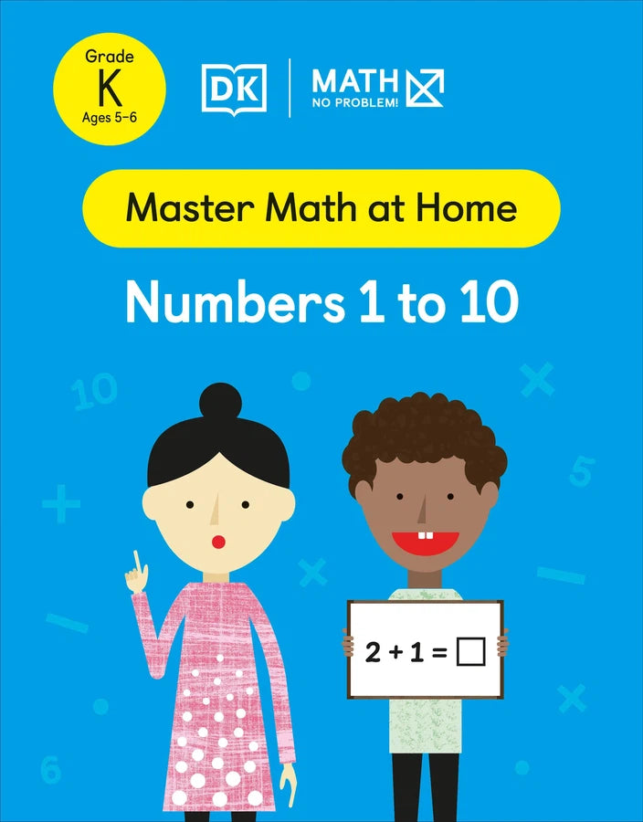 Math - No Problem! Numbers 1 to 10, Kindergarten Ages 5-6-Education-買書書 BuyBookBook