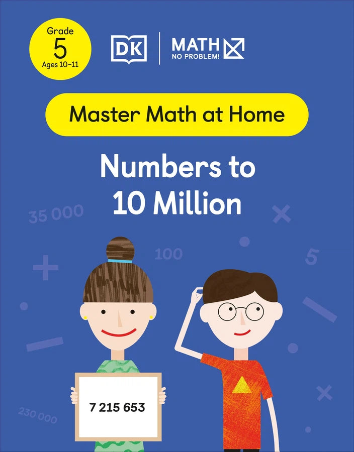 Math - No Problem! Numbers to 10 Million, Grade 5 Ages 10-11-Education-買書書 BuyBookBook