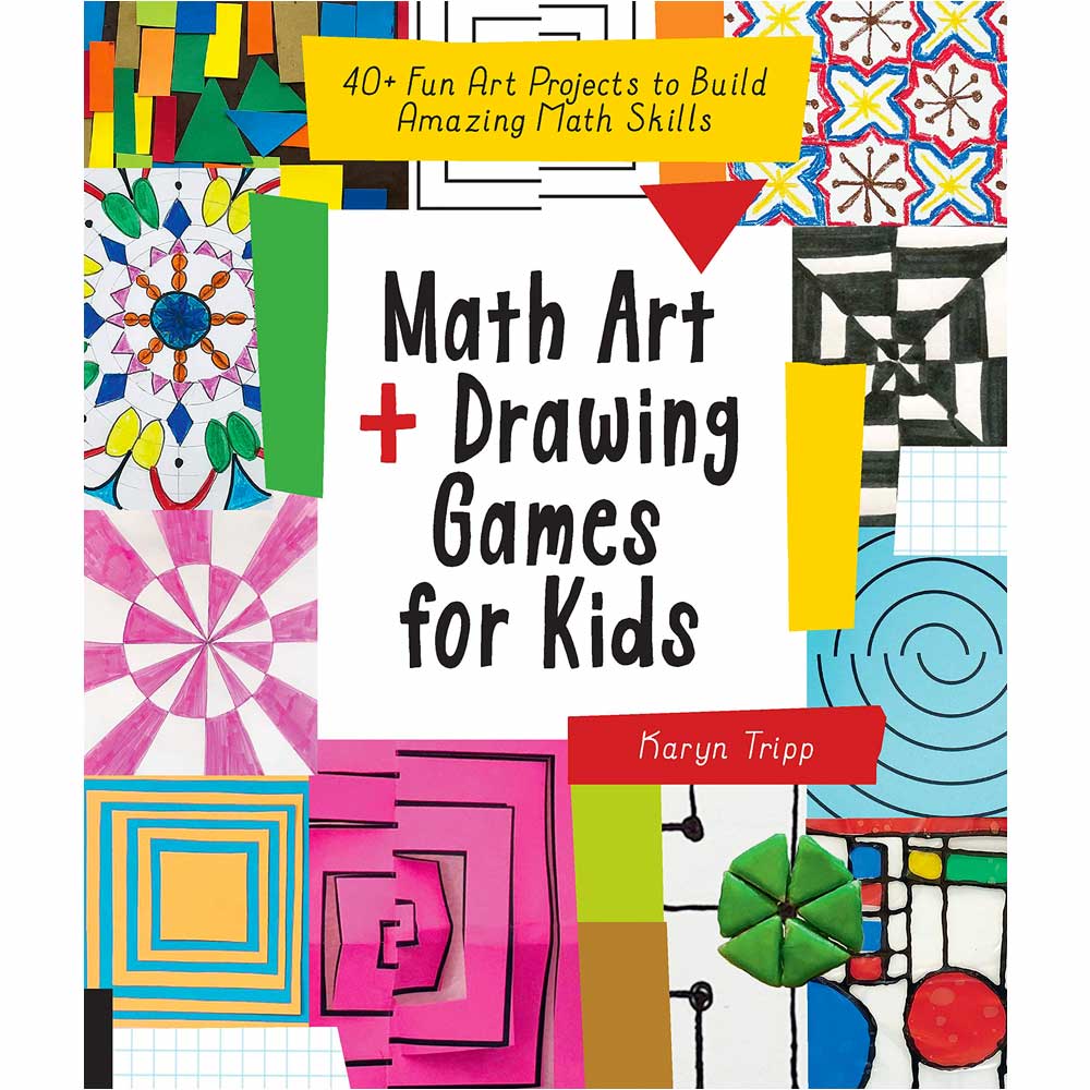 正版 Math Art and Drawing Games for Kids: 40+ Fun Art Projects to Build ...