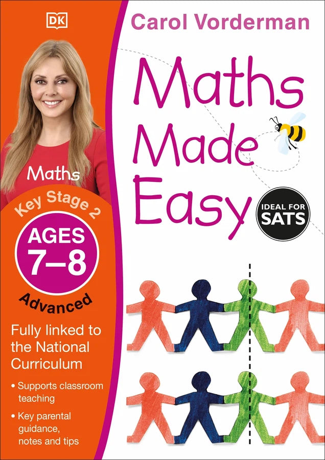 Maths Made Easy: Advanced, Ages 7-8 (Key Stage 2)-Educational: Mathematics and numeracy-買書書 BuyBookBook