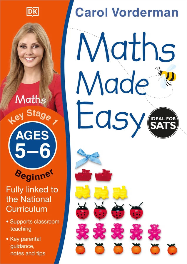 Maths Made Easy: Beginner, Ages 5-6 (Key Stage 1)-Educational: Mathematics and numeracy-買書書 BuyBookBook