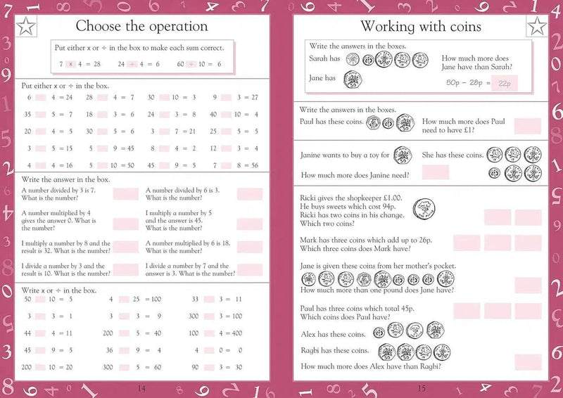 Maths Made Easy: Beginner, Ages 7-8 (Key Stage 2)-Educational: Mathematics and numeracy-買書書 BuyBookBook