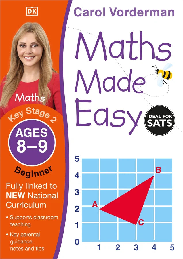 Maths Made Easy: Beginner, Ages 8-9 (Key Stage 2)-Educational: Mathematics and numeracy-買書書 BuyBookBook