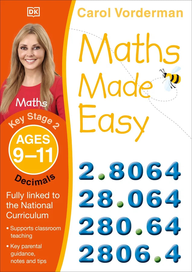 Maths Made Easy: Decimals, Ages 9-11 (Key Stage 2)-Educational: Mathematics and numeracy-買書書 BuyBookBook