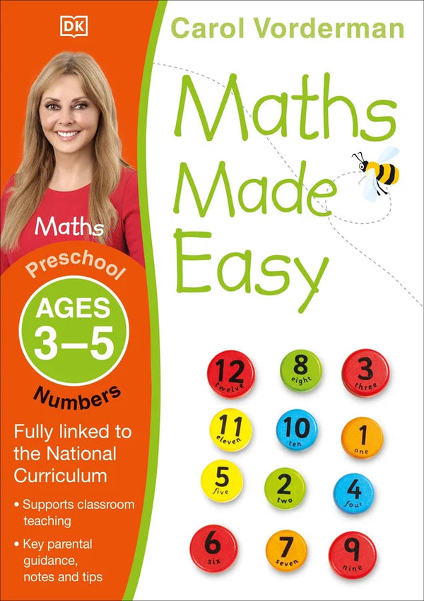 Maths Made Easy: Numbers, Ages 3-5 (Preschool)-Educational: Mathematics and numeracy-買書書 BuyBookBook