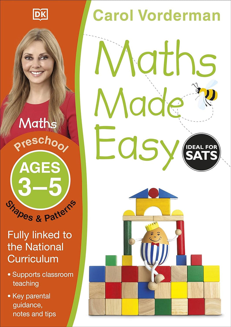 Maths Made Easy: Shapes & Patterns, Ages 3-5 (Preschool)-Educational: Mathematics and numeracy-買書書 BuyBookBook