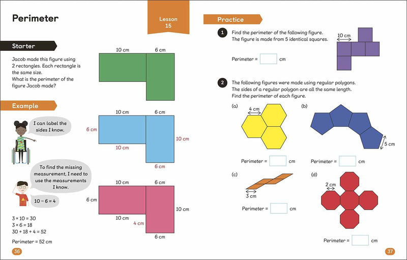 Maths ― No Problem! Collection of 6 Workbooks, Ages 9-10 (Key Stage 2)-Activity: 學習補充 Learning & Supplemental-買書書 BuyBookBook