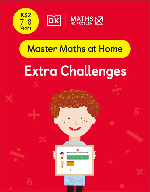 Maths — No Problem! Extra Challenges, Ages 7-8 (Key Stage 2)-Educational: Mathematics and numeracy-買書書 BuyBookBook