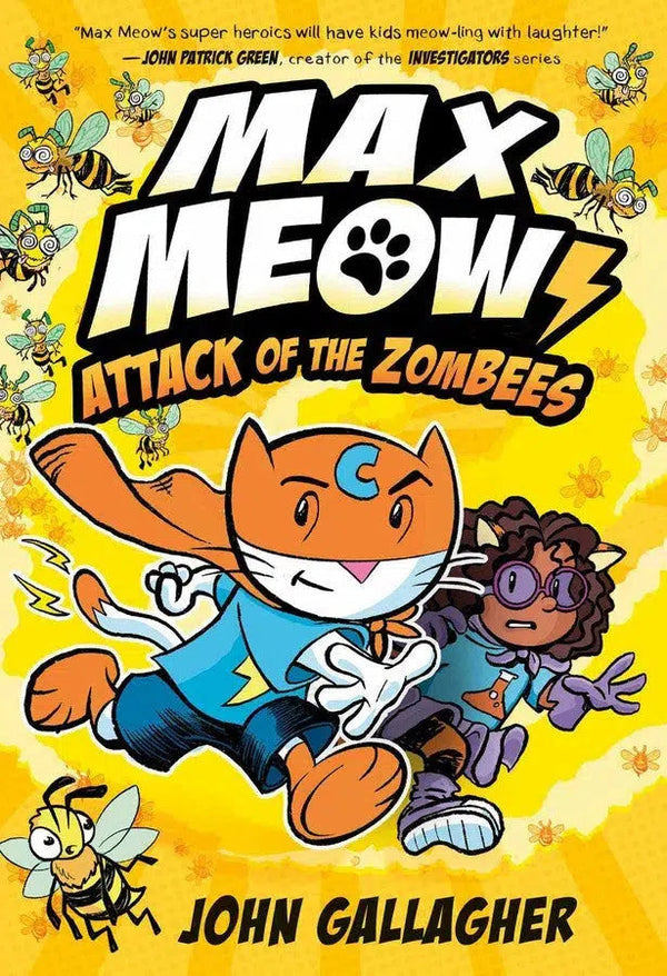 Max Meow 5: Attack of the ZomBEES-Graphic novel / Comic book / Manga: genres-買書書 BuyBookBook