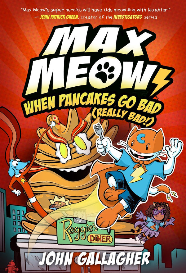 Max Meow 6: When Pancakes Go Bad (Really Bad!)-Graphic novel / Comic book / Manga: Humorous-買書書 BuyBookBook