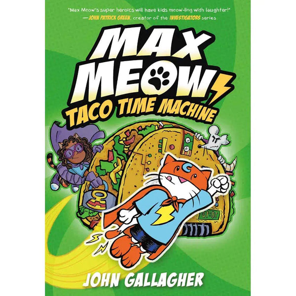 Max Meow, The #04 Taco Time Machine-Fiction: 幽默搞笑 Humorous-買書書 BuyBookBook