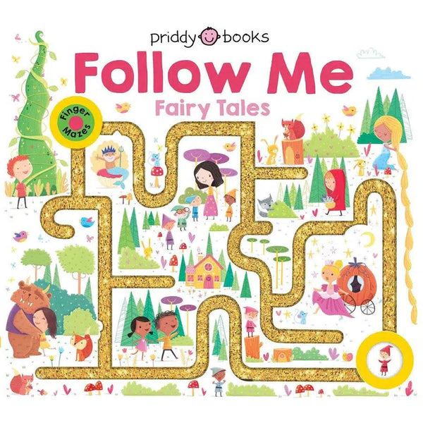 Maze Book - Follow Me Fairy Tales (Board Book) Priddy