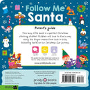Maze Book - Follow Me Santa (Board Book) Priddy