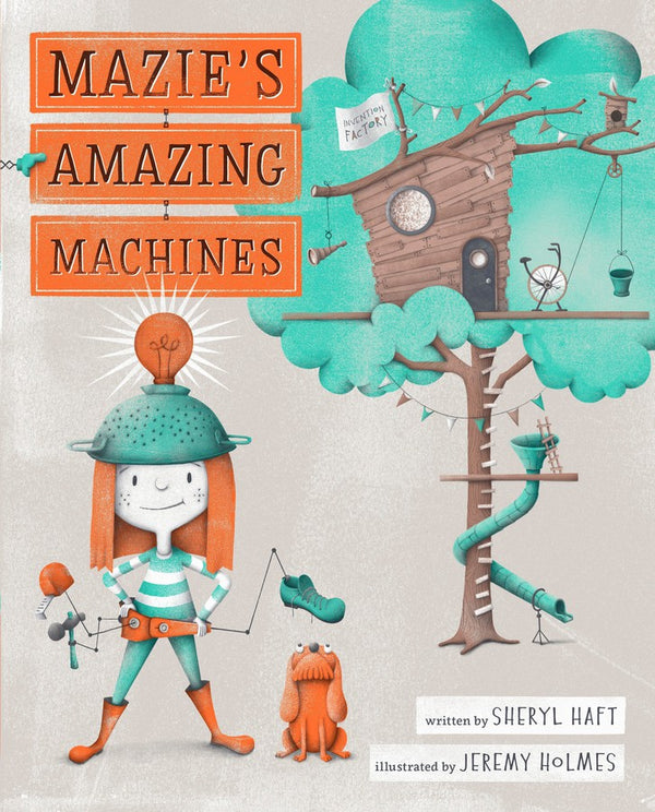 Mazie's Amazing Machines-Children’s / Teenage fiction: General and modern fiction-買書書 BuyBookBook