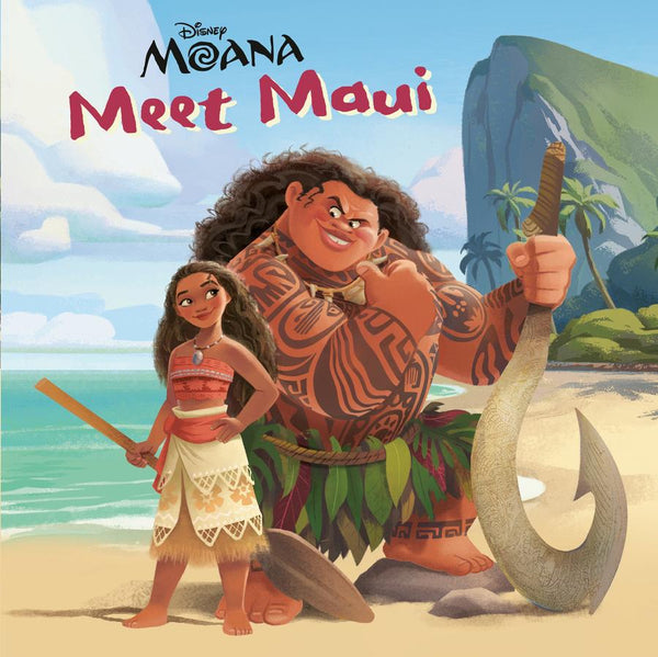 Meet Maui (DIsney Moana)-Children’s / Teenage fiction: General and modern fiction-買書書 BuyBookBook