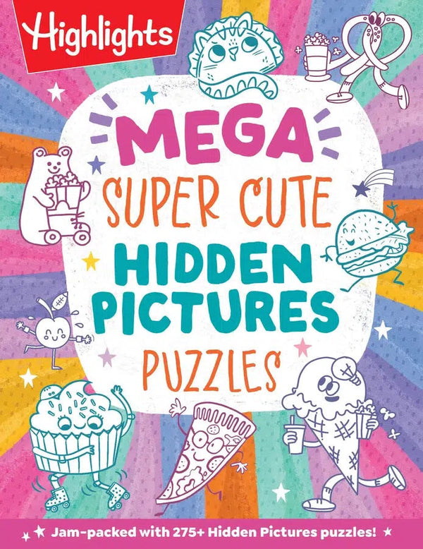 Mega Super Cute Hidden Pictures Puzzles-Children’s / Teenage general interest: Puzzles and quizzes-買書書 BuyBookBook