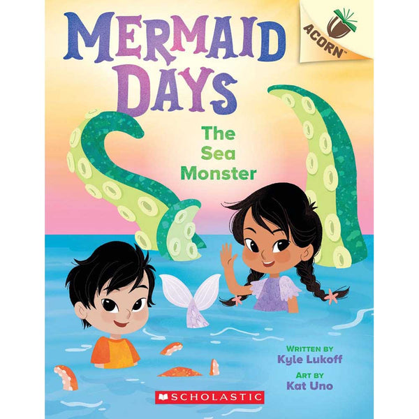 Mermaid Days #02 - The Sea Monster (Acorn)-Fiction: 兒童繪本 Picture Books-買書書 BuyBookBook