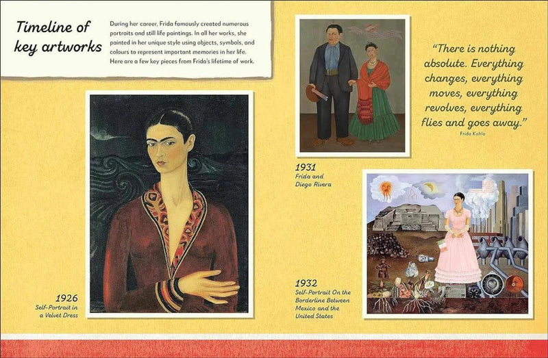 Met Frida Kahlo, The (What The Artist Saw) (Amy Guglielmo)-Children’s / Teenage general interest: Biography and autobiography-買書書 BuyBookBook