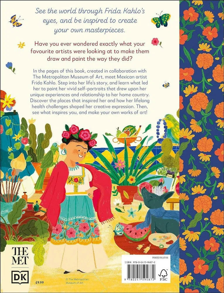 Met Frida Kahlo, The (What The Artist Saw) (Amy Guglielmo)-Children’s / Teenage general interest: Biography and autobiography-買書書 BuyBookBook
