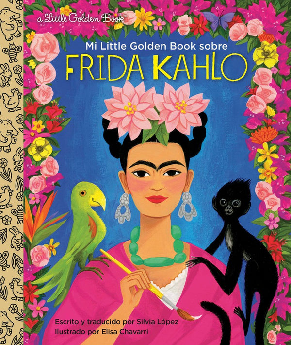 Mi Little Golden Book sobre Frida Kahlo (My Little Golden Book About Frida Kahlo Spanish Edition)-Children’s / Teenage general interest: Biography and autobiography-買書書 BuyBookBook