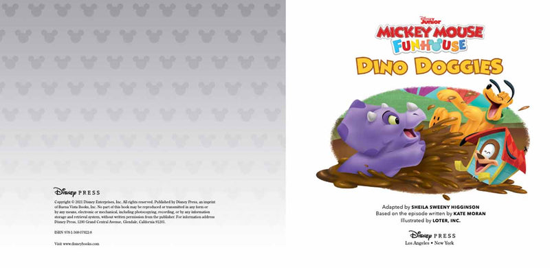 Mickey Mouse Funhouse: Dino Doggies-Fiction: 橋樑章節 Early Readers-買書書 BuyBookBook