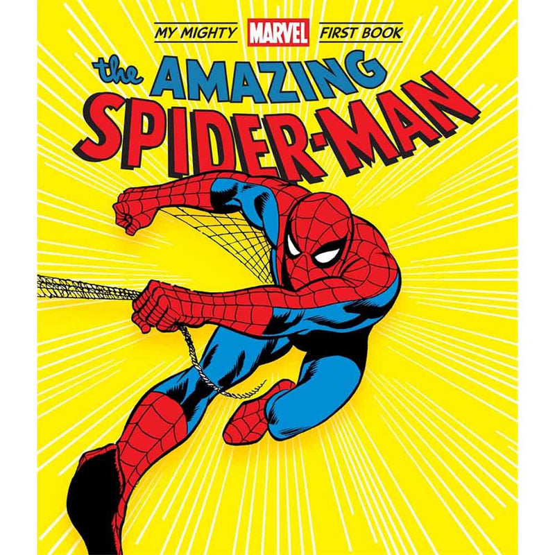 Mighty Marvel First Book, A - The Amazing Spider-Man (Board Book) - 買書書 BuyBookBook