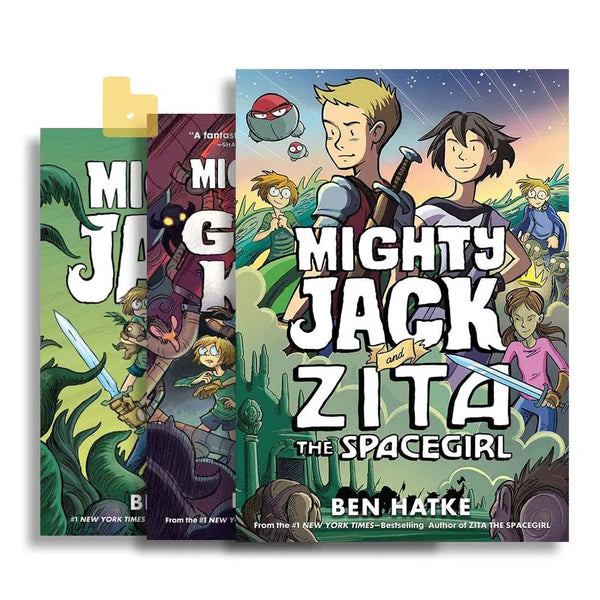 Mighty Jack #01-03 Trilogy Bundle (3 Books) (Ben Hatke) First Second