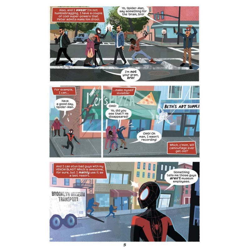 Miles Morales- Shock Waves (Original Spider-Man Graphic Novel) Scholastic