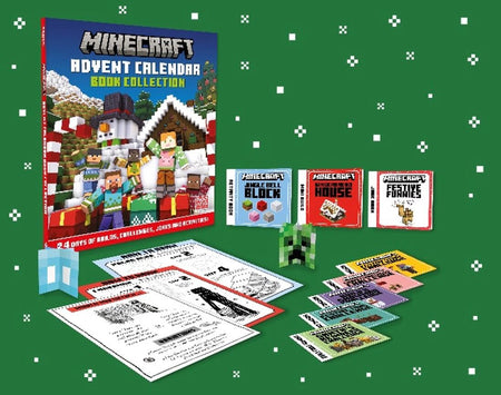 Minecraft Advent Calendar: 24-Book Collection-Children's / Teenage general interest: Computer and video games-買書書 BuyBookBook