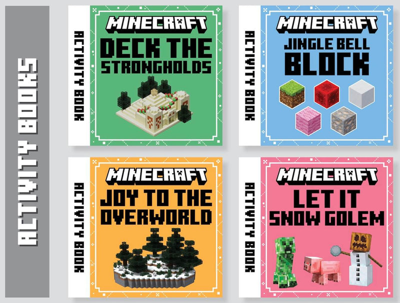 Minecraft Advent Calendar: 24-Book Collection-Children's / Teenage general interest: Computer and video games-買書書 BuyBookBook