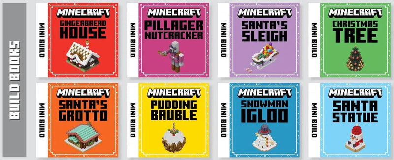 Minecraft Advent Calendar: 24-Book Collection-Children's / Teenage general interest: Computer and video games-買書書 BuyBookBook