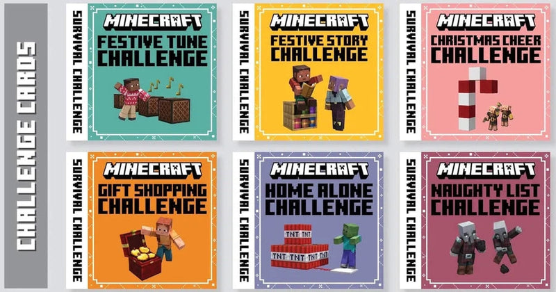 Minecraft Advent Calendar: 24-Book Collection-Children's / Teenage general interest: Computer and video games-買書書 BuyBookBook