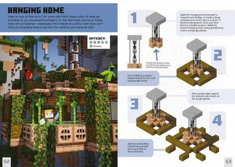 Minecraft Amazing Bite Size Builds-Nonfiction: 興趣遊戲 Hobby and Interest-買書書 BuyBookBook