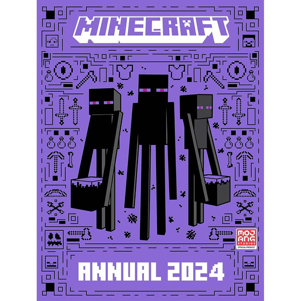 Minecraft Annual 2024 (Mojang AB) (Hardback)-Nonfiction: 興趣遊戲 Hobby and Interest-買書書 BuyBookBook