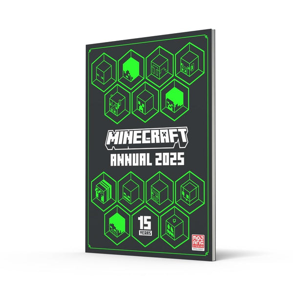 Minecraft Annual 2025 (Mojang AB) (Hardback)-Children’s / Teenage general interest: Hobbies/ quizzes/ toys and games-買書書 BuyBookBook