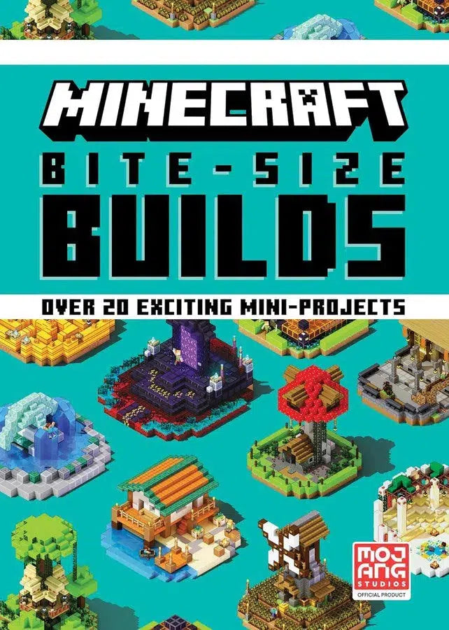 Minecraft Bite Size Builds (3 Books) (Mojang AB)-Nonfiction: 興趣遊戲 Hobby and Interest-買書書 BuyBookBook