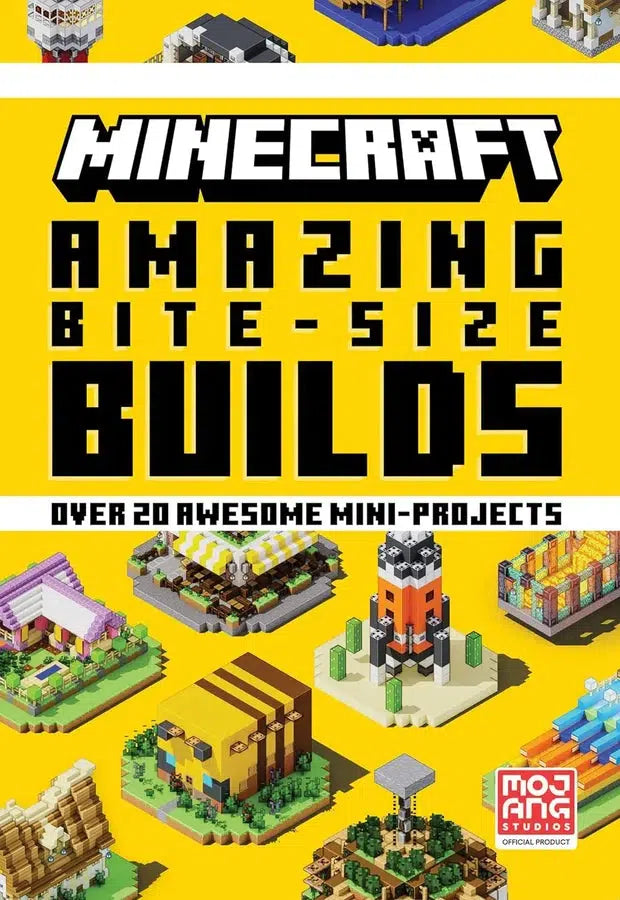 Minecraft Bite Size Builds (3 Books) (Mojang AB)-Nonfiction: 興趣遊戲 Hobby and Interest-買書書 BuyBookBook