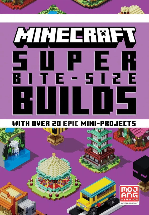 Minecraft Bite Size Builds (3 Books) (Mojang AB)-Nonfiction: 興趣遊戲 Hobby and Interest-買書書 BuyBookBook