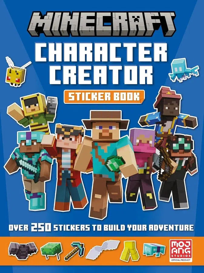 Minecraft Character Creator Sticker Book (Mojang AB)-Nonfiction: 興趣遊戲 Hobby and Interest-買書書 BuyBookBook