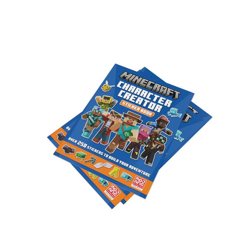 Minecraft Character Creator Sticker Book (Mojang AB)-Nonfiction: 興趣遊戲 Hobby and Interest-買書書 BuyBookBook