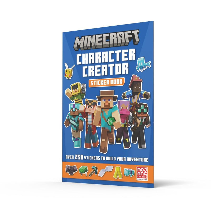 Minecraft Character Creator Sticker Book (Mojang AB)-Nonfiction: 興趣遊戲 Hobby and Interest-買書書 BuyBookBook