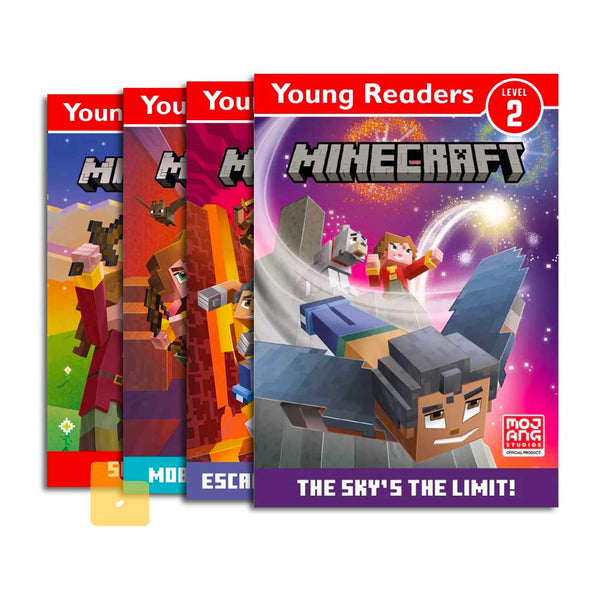 Minecraft Young Readers Bundle-Fiction: 歷險科幻 Adventure & Science Fiction-買書書 BuyBookBook