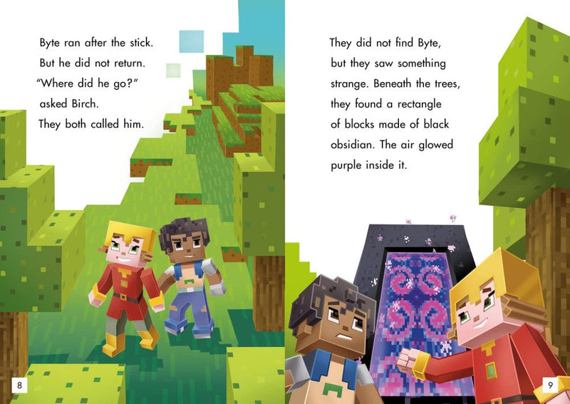 Minecraft Young Readers Bundle-Fiction: 歷險科幻 Adventure & Science Fiction-買書書 BuyBookBook