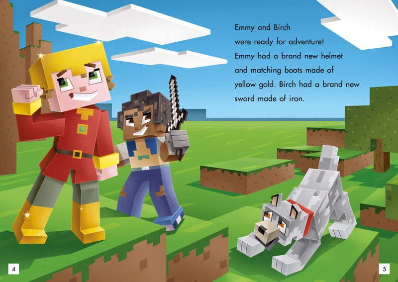 Minecraft Young Readers - Escape from the Nether!-Fiction: 歷險科幻 Adventure & Science Fiction-買書書 BuyBookBook